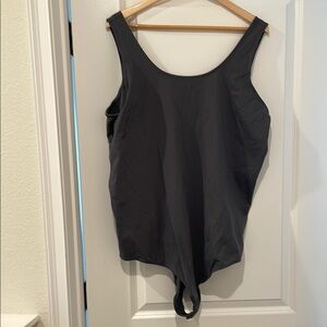 Torrid Charcoal/blue Bodysuit size 4x
